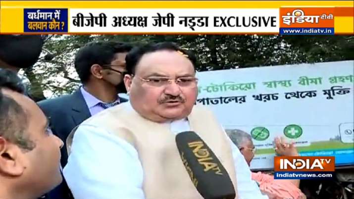 bjp president jp nadda target mamata banerjee TMC in wardhaman Road Show latest updates । बंगाल चुनाव: भाजपा अध्यक्ष जेपी नड्डा ने TMC को बंगाल के लिए कलंक करार दिया, ममता बनर्जी के लिए कही ये बात