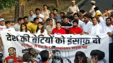 कुश्ती महासंघ प्रमुख बृजभूषण बोले : नार्को टेस्ट के लिए अगर विनेश, बजरंग हैं तैयार तो मैं भी राजी